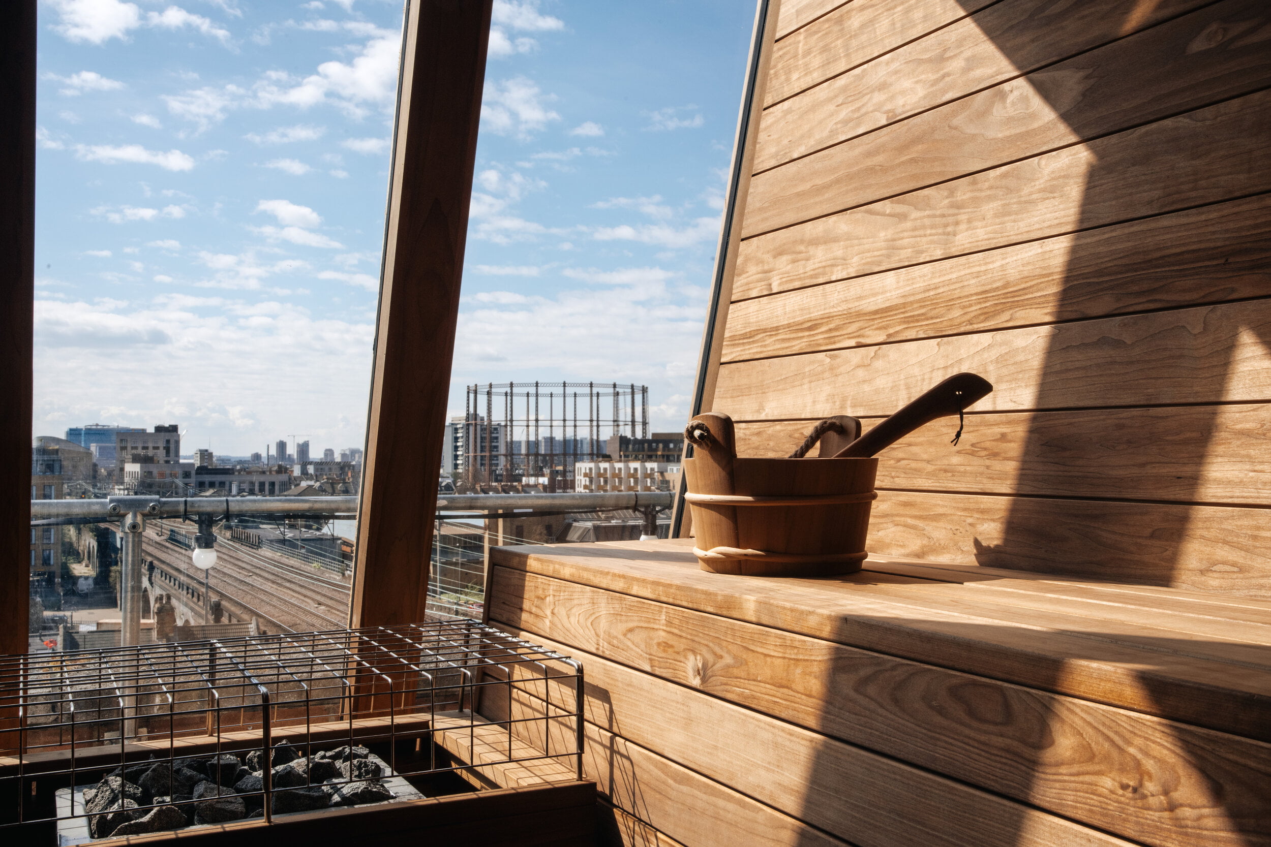 Rooftop Saunas Hackney